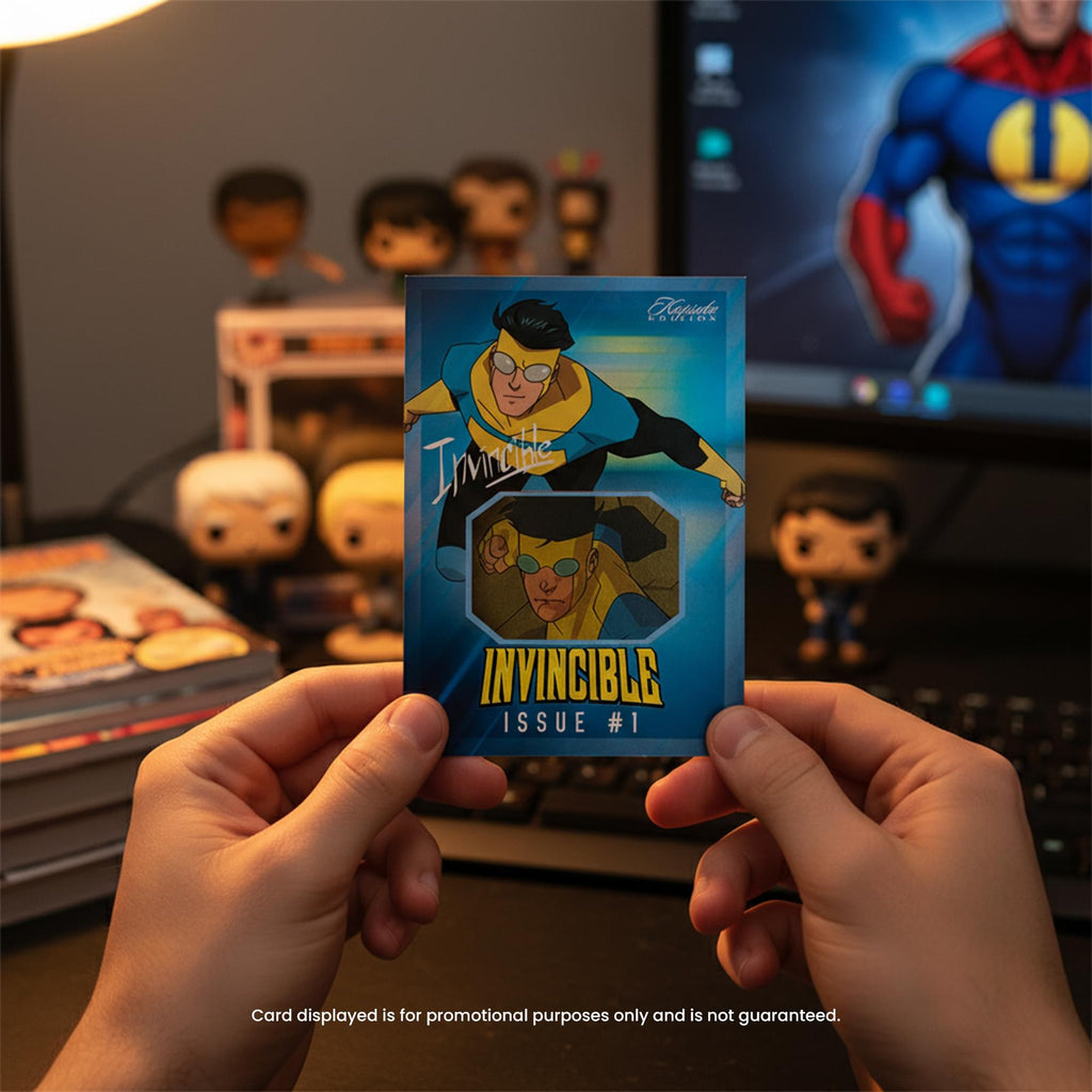 Invincible 2025 Season 1 Keepsake Premiere Trading Card Hobby Box | 16 Packs