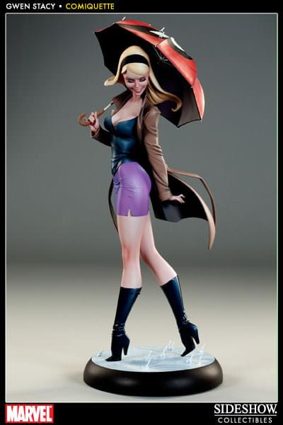 Sideshow Collectibles Marvel Spider-Man 18" Gwen Stacy Polystone Statue