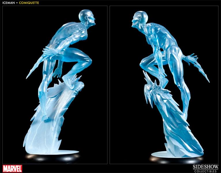 Marvel Iceman Comiquette Polystone Statue