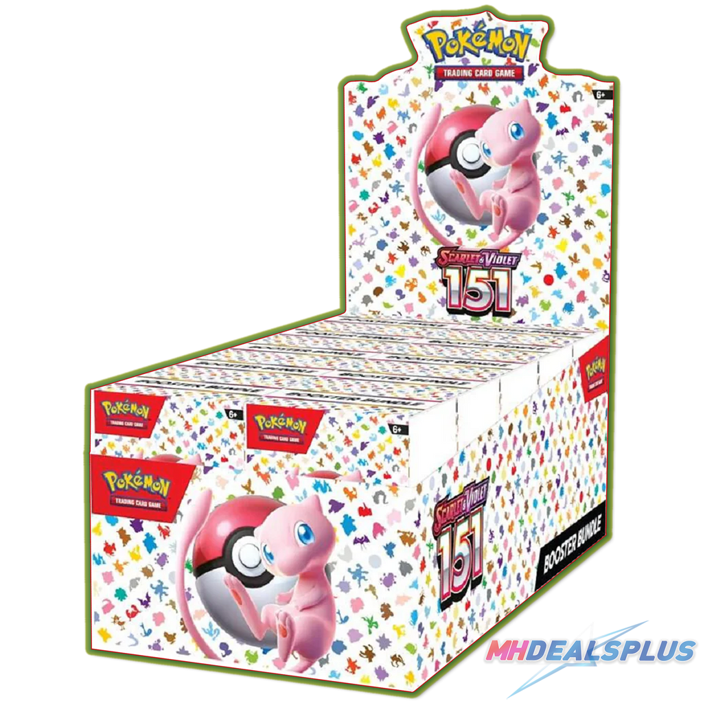 Pokemon Scarlet & Violet 151 Booster Bundle Display