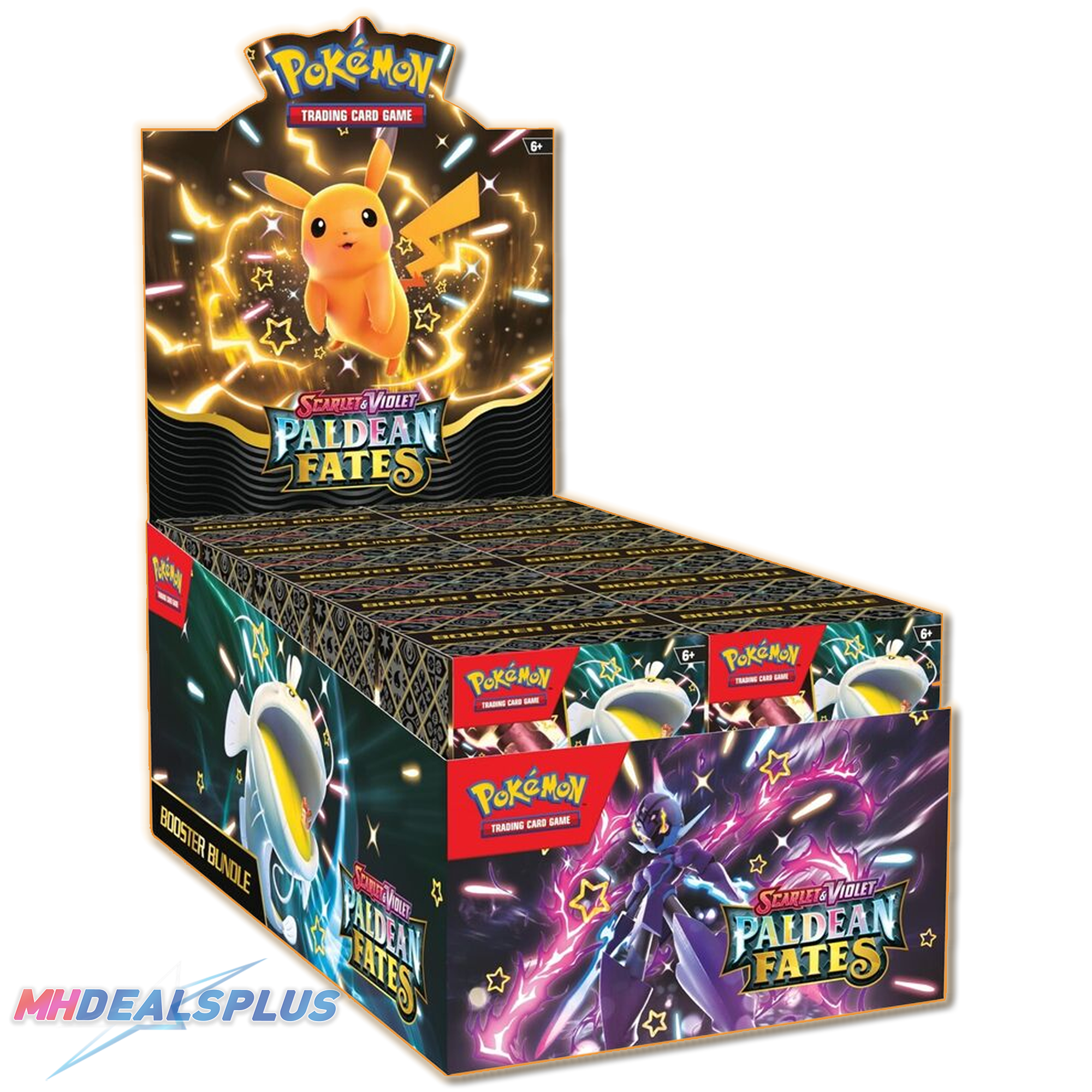 Pokemon Paldean Fates Booster Bundle Display