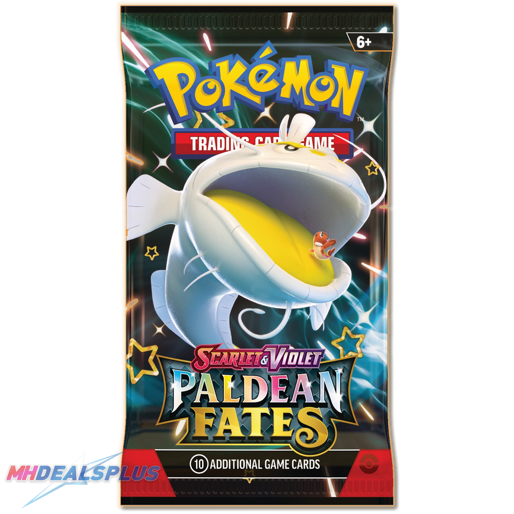 Pokemon Paldean Fates Tech Sticker Collection Set of 3