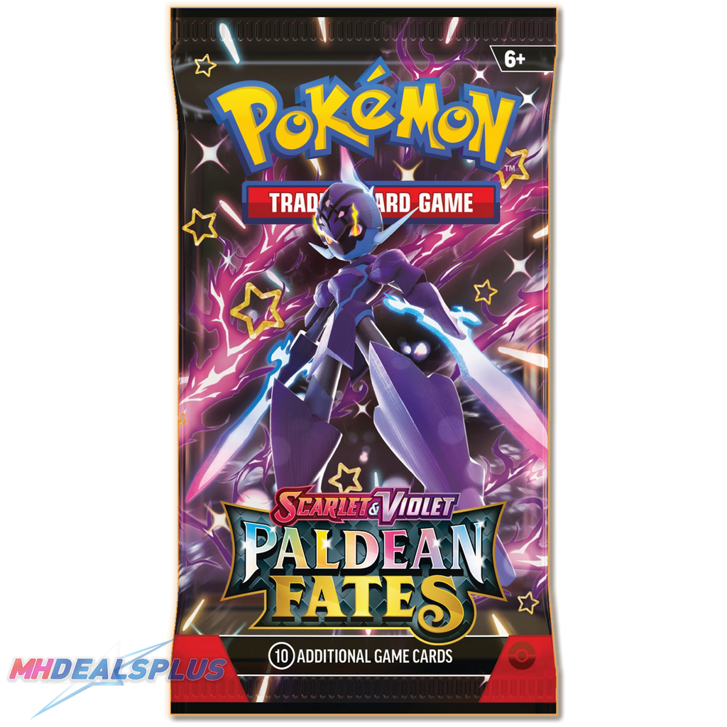 Pokemon Paldean Fates Tech Sticker Collection Set of 3