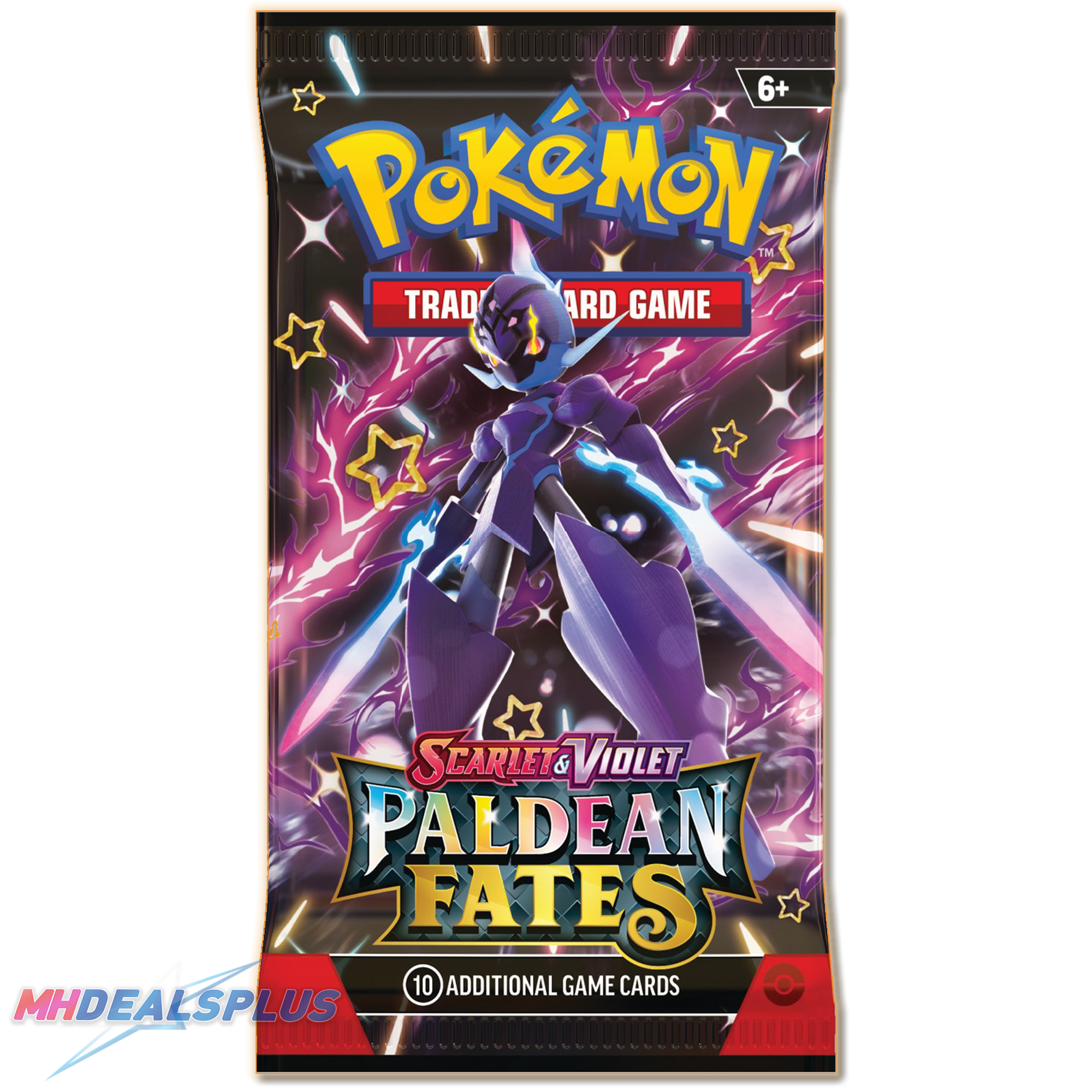 Pokemon Paldean Fates Tech Sticker Collection Set of 3