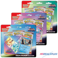 Pokemon Prismatic Evolutions Tech Sticker Collection Set of 3