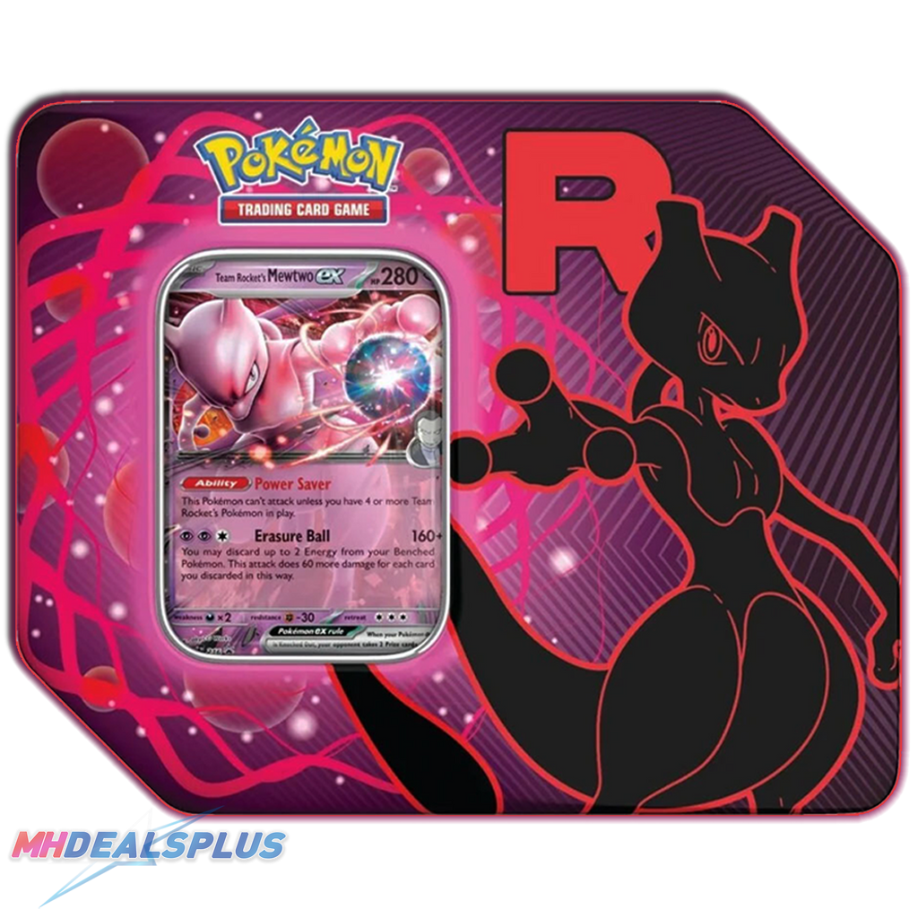 Pokemon Team Rocket Tin Set of 3