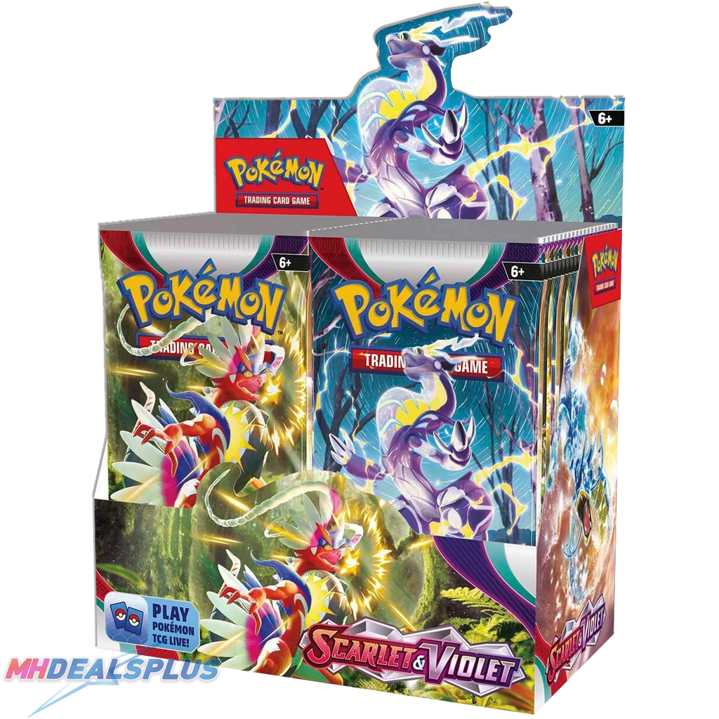 Pokémon: Karmesin & Purpur – Booster Box (36 Booster Packs)
