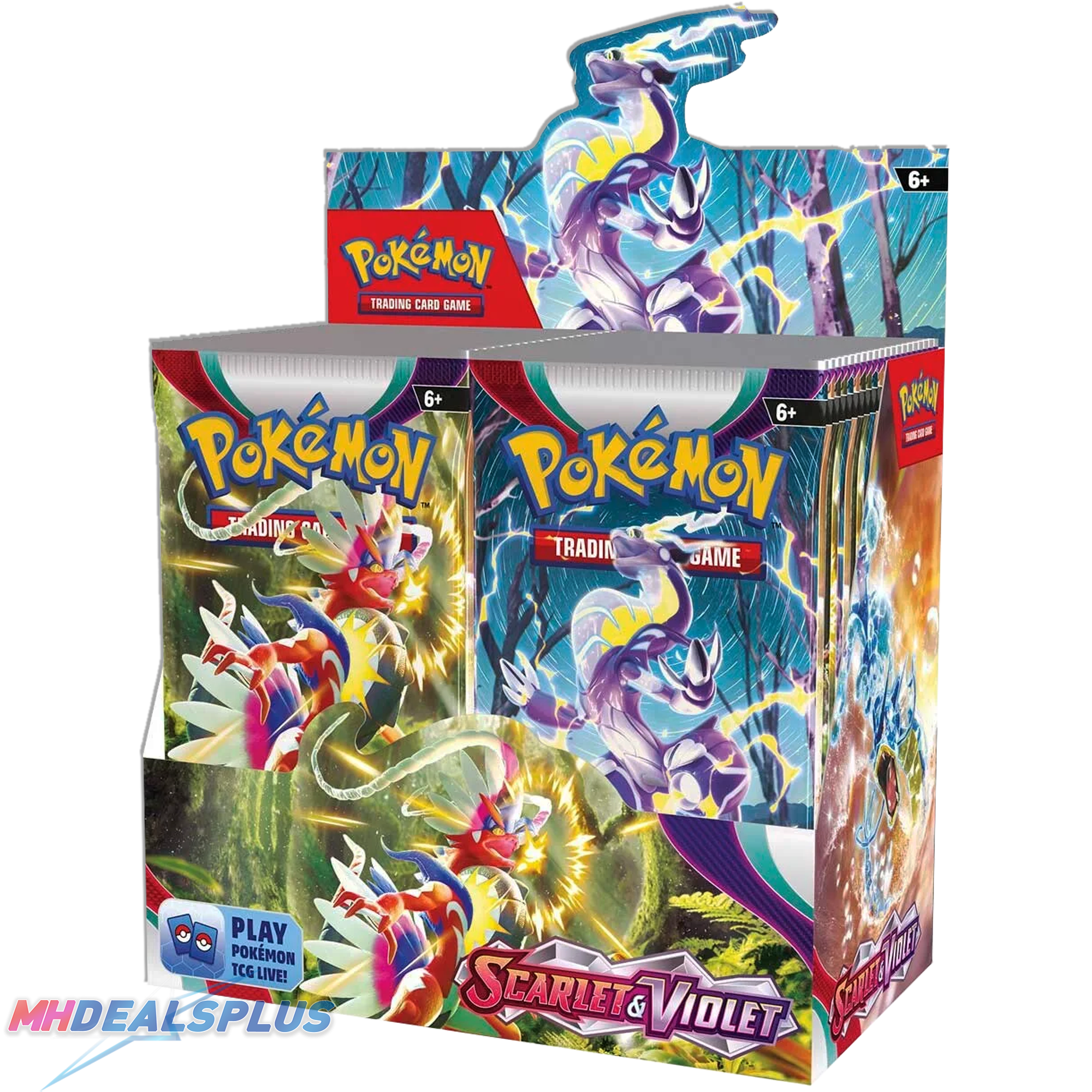 Pokémon: Karmesin & Purpur – Booster Box (36 Booster Packs)
