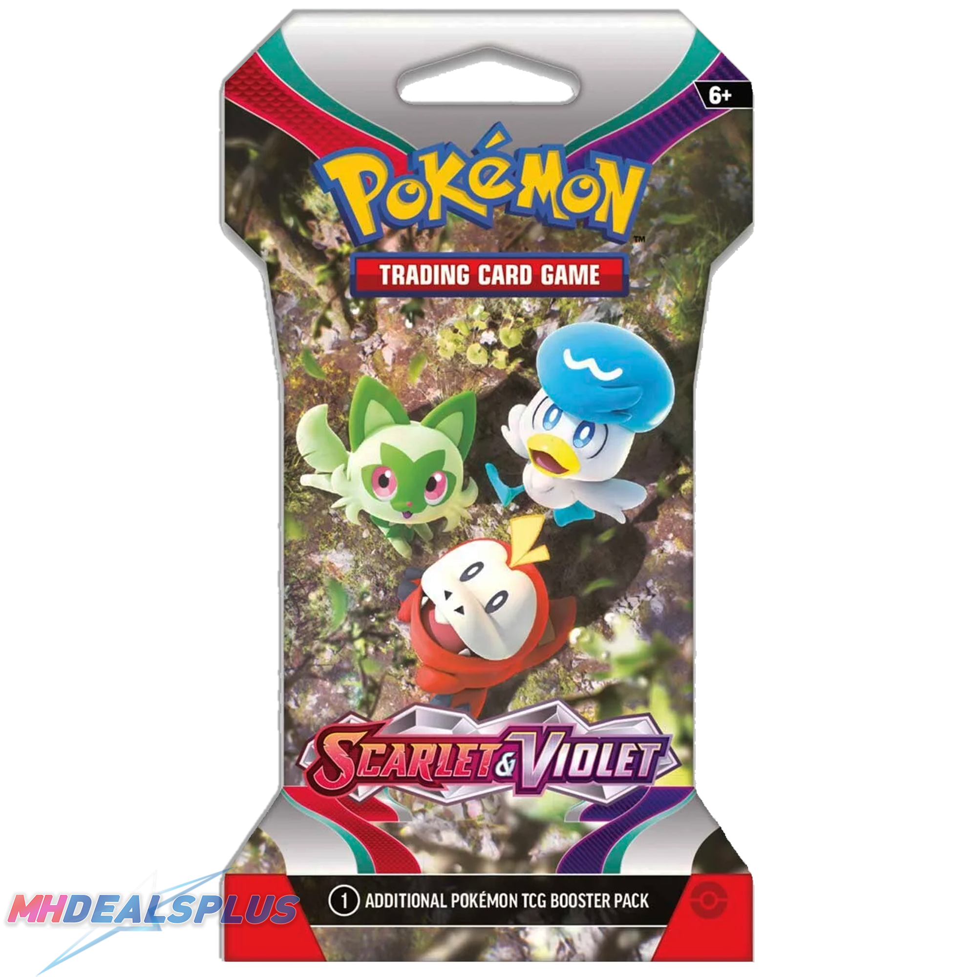 Pokemon Scarlet & Violet Sleeved Booster Pack Sealed Case