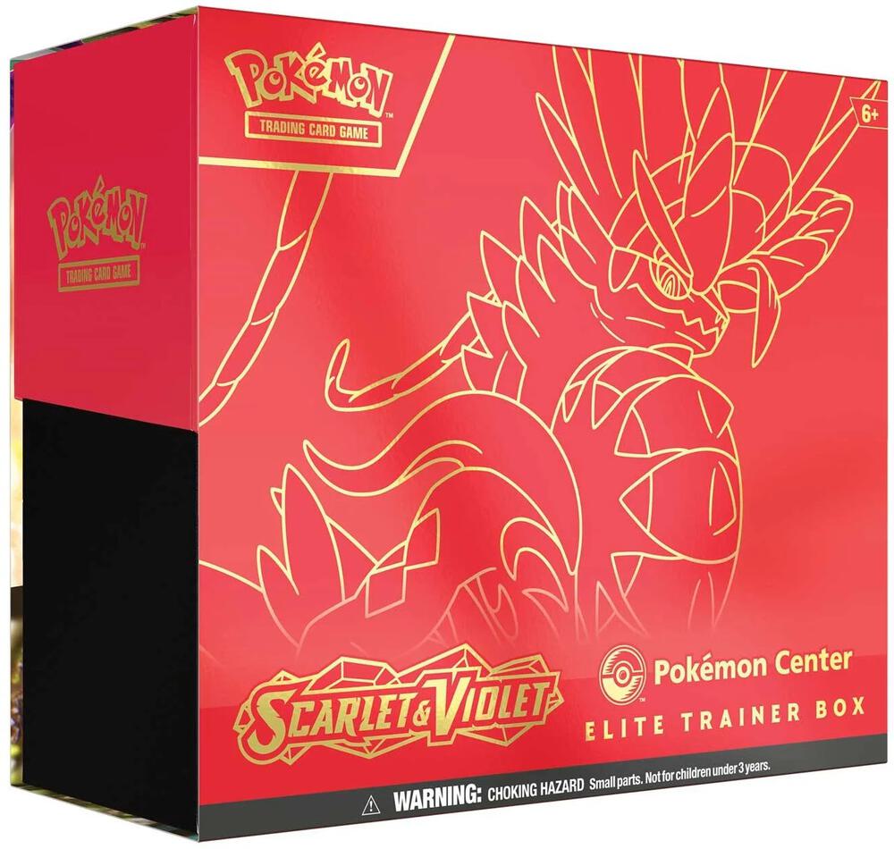 Pokemon S&V Base Elite Trainer Box Koraidon (Pokemon Center Exclusive)