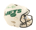 Sam Darnold Autographed Signed Jets Full-Size Authentic On-Field Flat White Alternate Speed Helmet (Beckett)