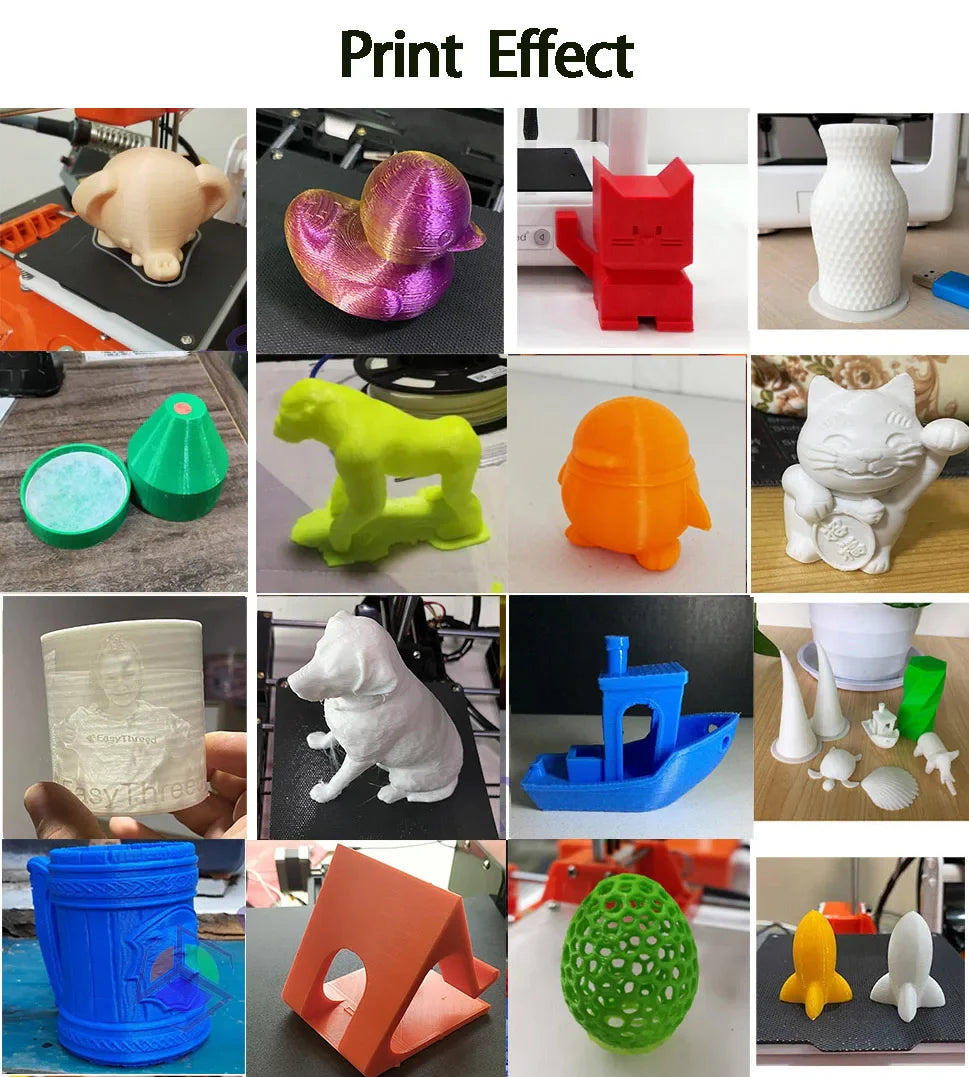 EasyThreed 3D Printer PLA TPU 1.75mm Filament