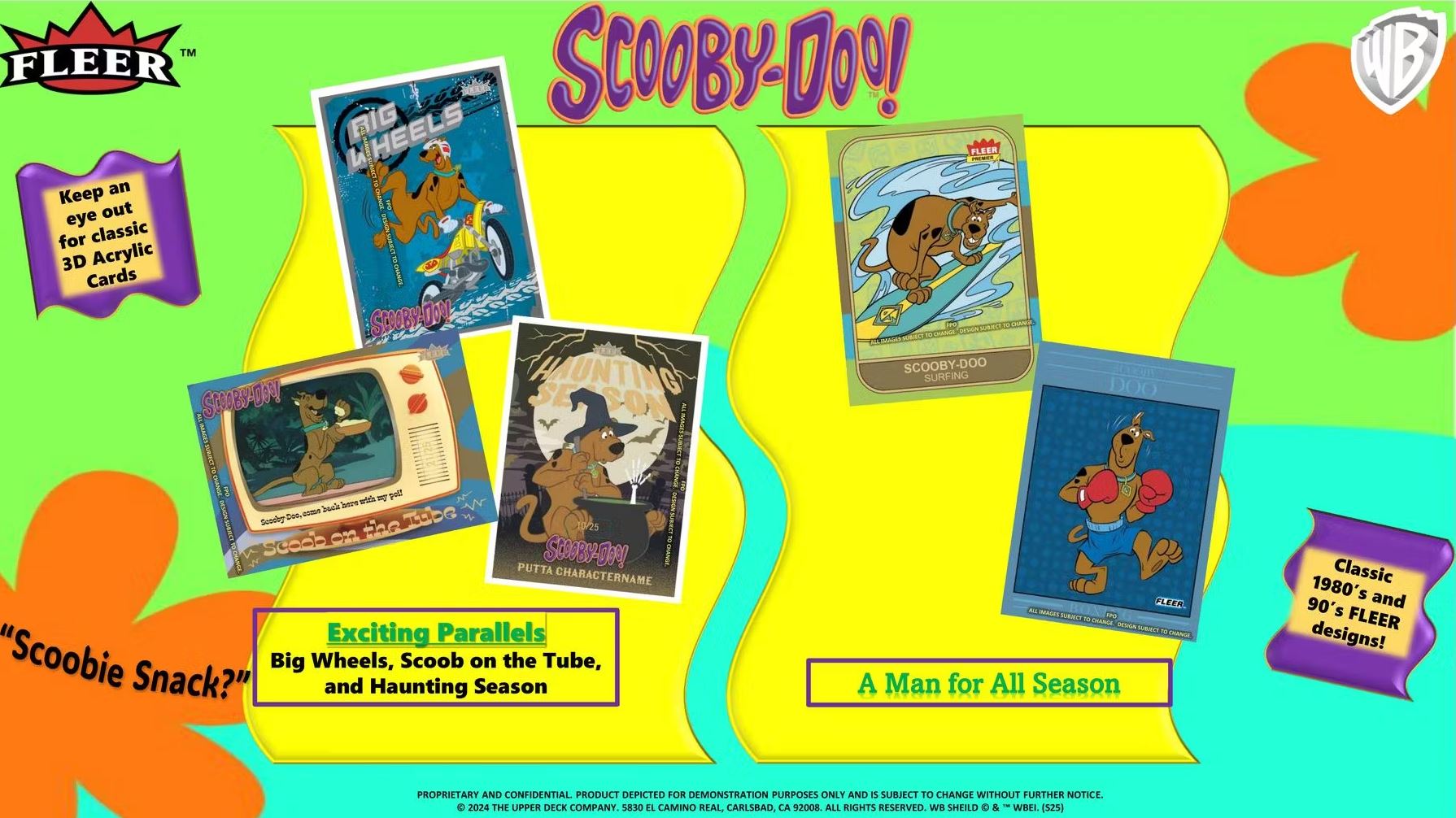 2025 Upper Deck Fleer Scooby-Doo! Hobby Box