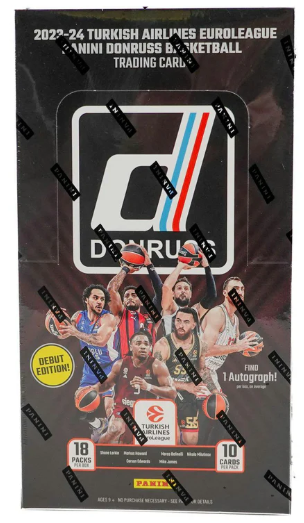 2023-24 Panini Turkish Airlines Euroleague Basketball Debut Edition Hobby Box