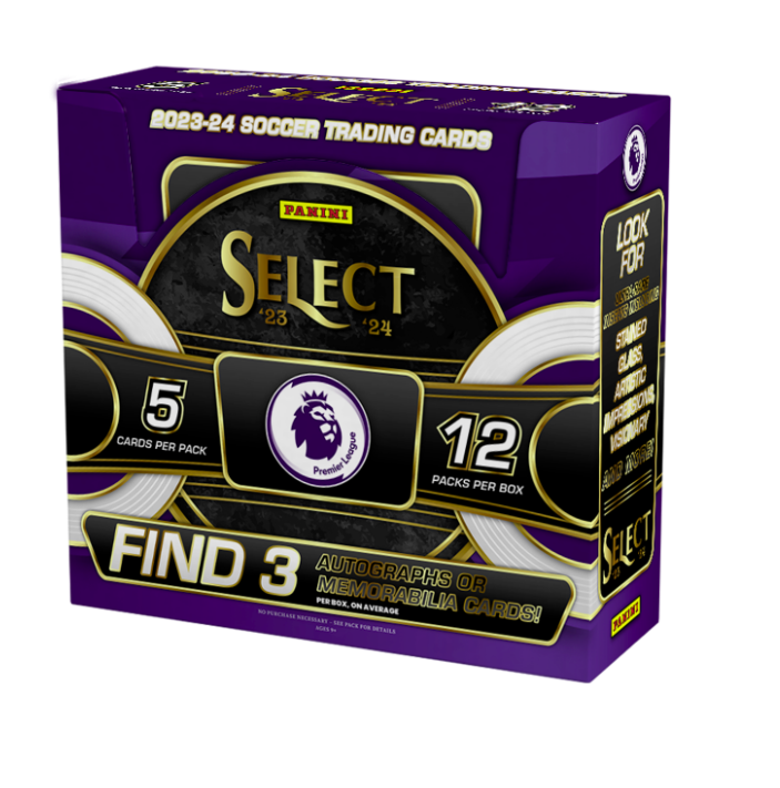 2023 - 24 Panini Select Premier League Soccer Hobby Box