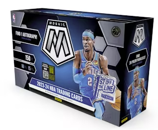 2023-24 Panini Mosaic Basketball 1st off the line FOTL Hobby Box