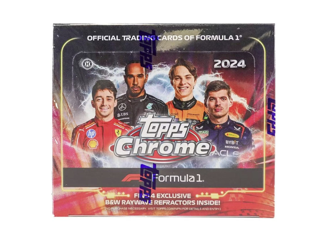 2024 Topps Chrome F1 Formula 1 Qualifying Lap Hobby 20-Box Case