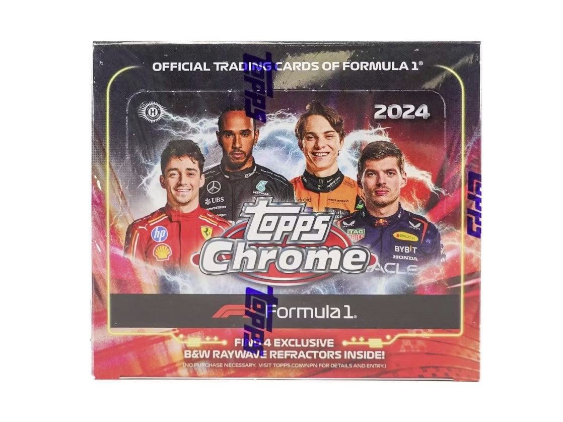2024 Topps Chrome F1 Formula 1 Qualifying Lap Hobby 20-Box Case