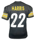 Najee Harris Autographed Signed Pittsburgh Black Football Jersey (JSA)