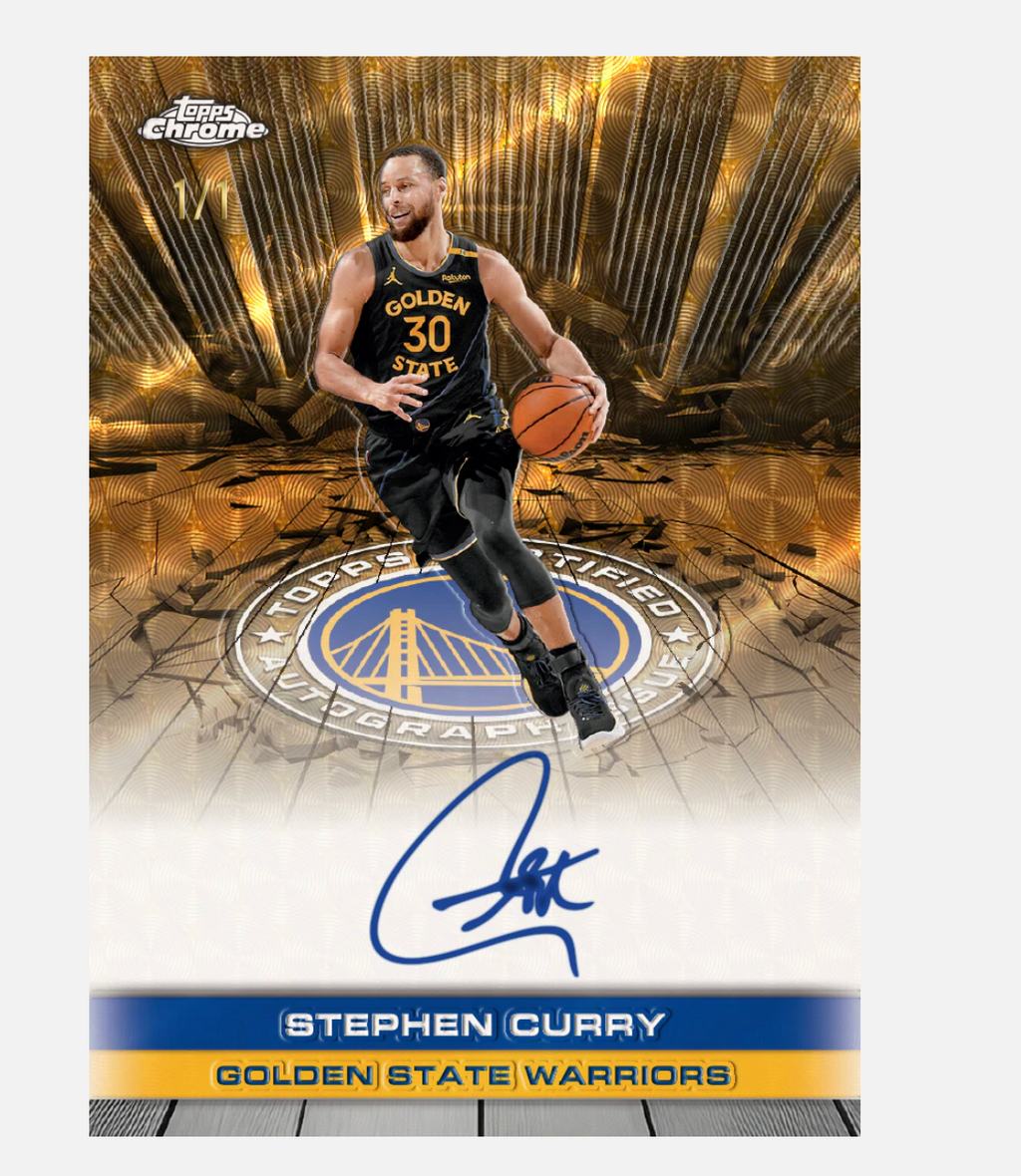 2025/26 Topps Chrome Basketball - First Day Issue Box