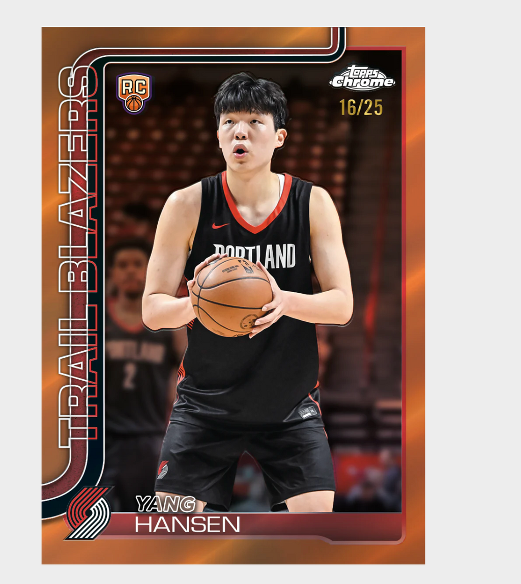 2025/26 Topps Chrome Basketball Jumbo Hobby Box
