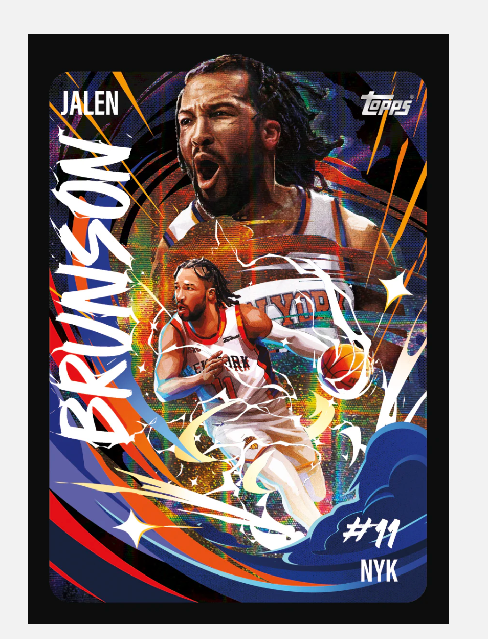2025/26 Topps Chrome Basketball Jumbo Hobby Box