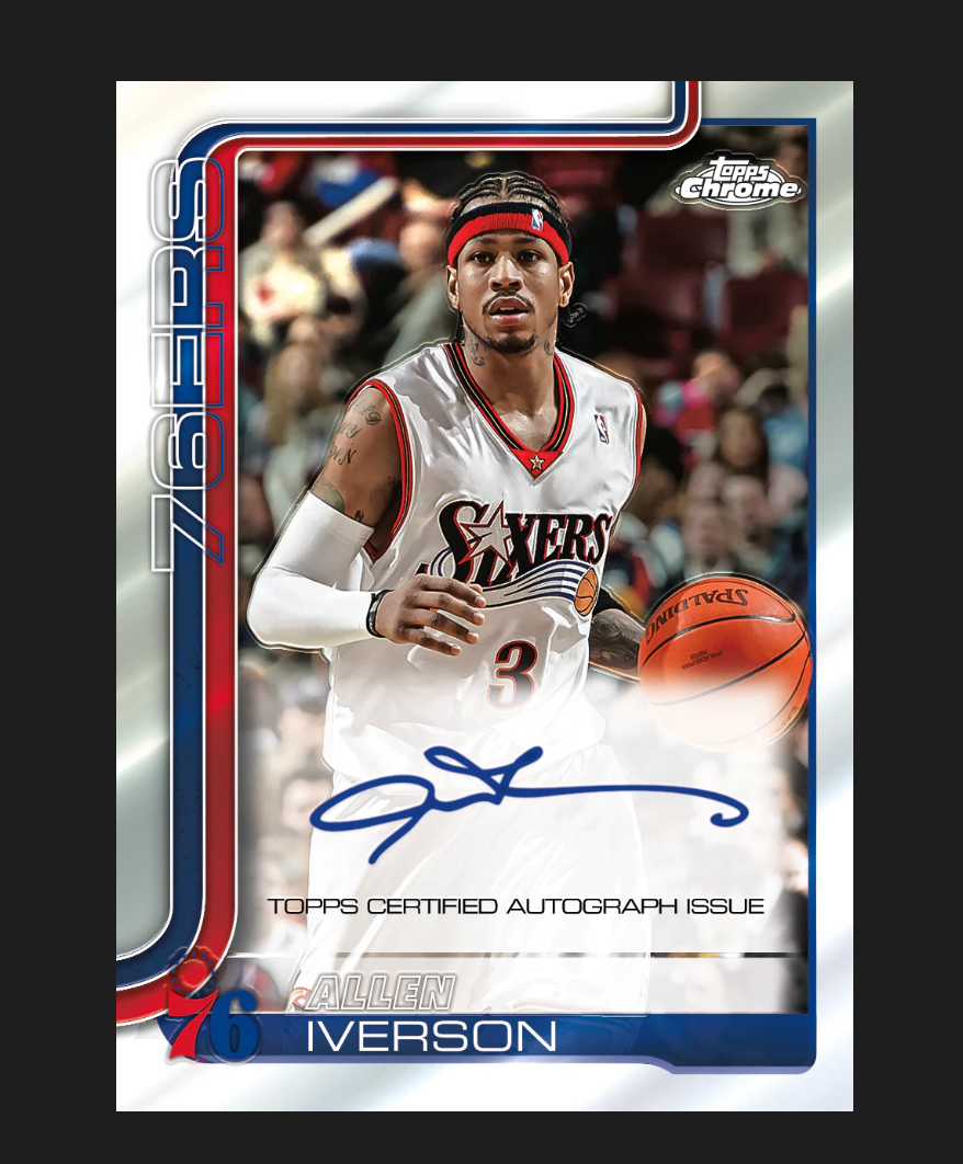 2025/26 Topps Chrome Basketball - First Day Issue Box