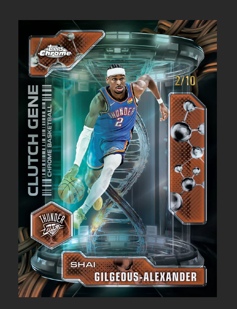 2025/26 Topps Chrome Basketball Jumbo Hobby Box