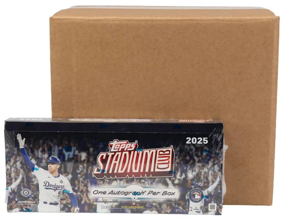 2025 Topps Stadium Club Baseball Hobby 16-Box Case