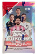 2025 Topps MLS Major League Soccer Chrome Hobby Box