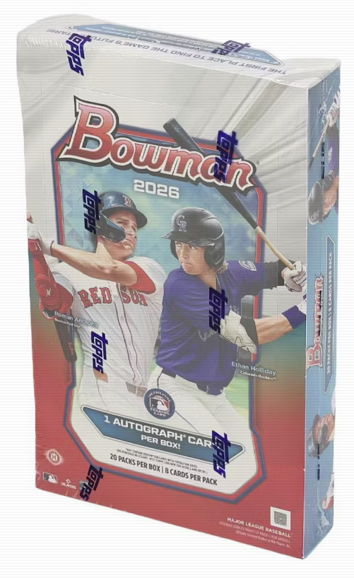 2026 Bowman Baseball Hobby Box (Presell)