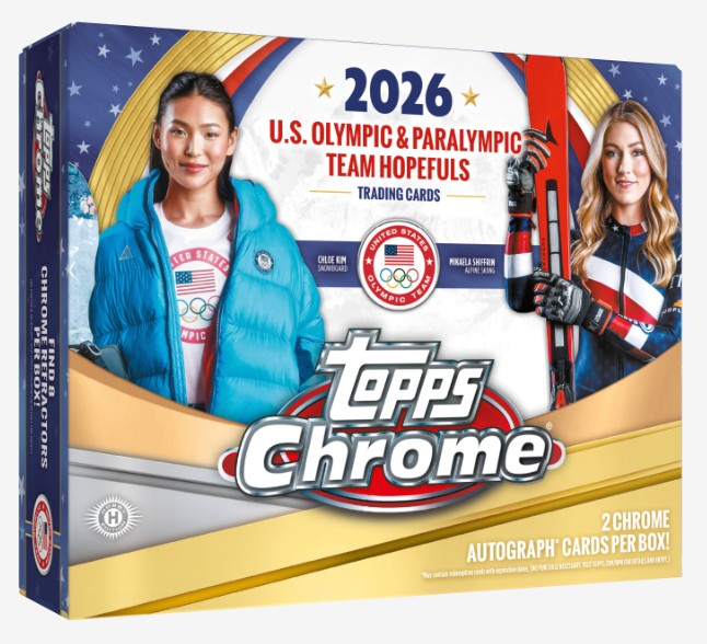 2026 Topps Chrome U.S. Olympics Hobby Box