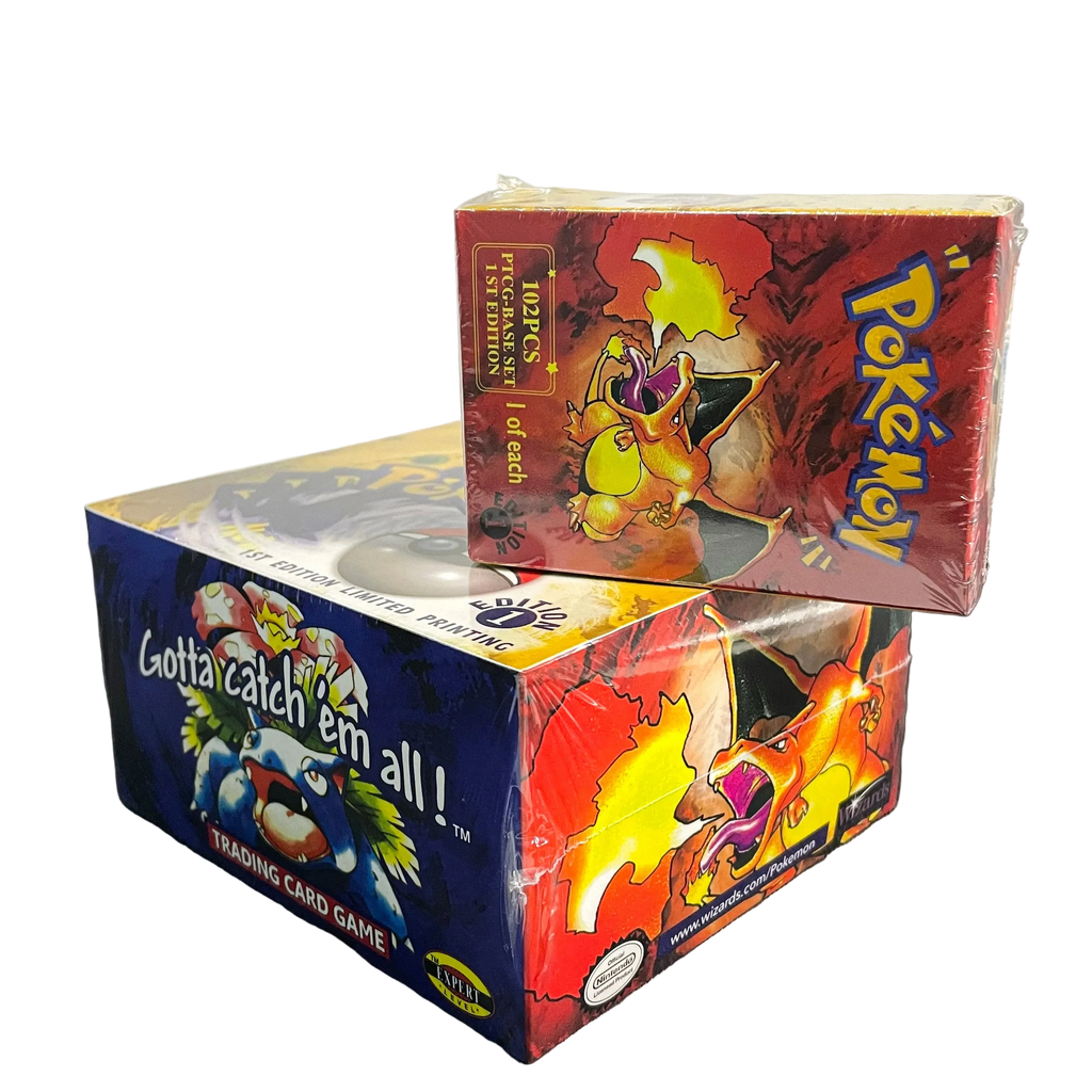 Pokémon Trading Cards Box Set 1ST Edition. Unlimited Edition
