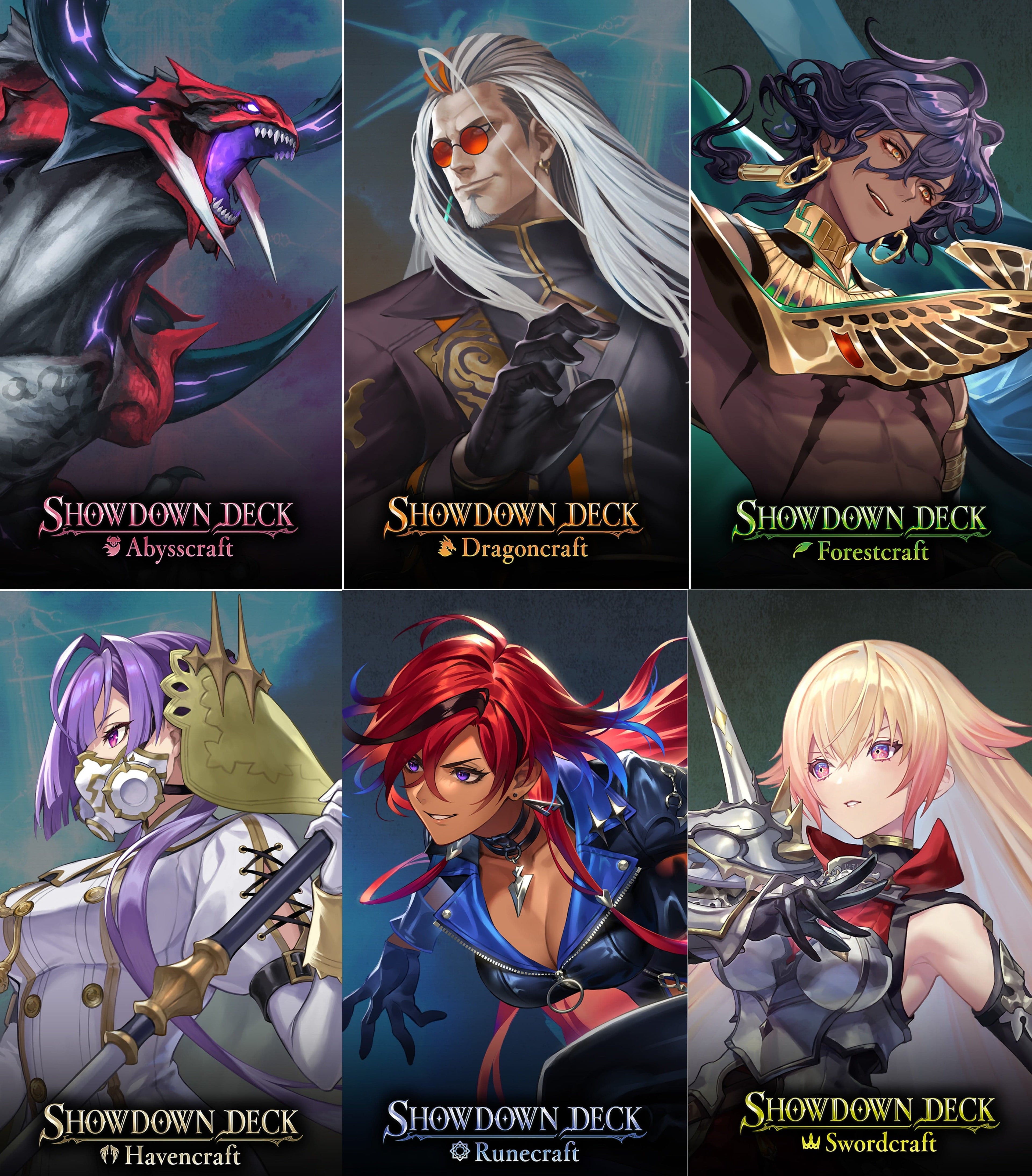Shadowverse: Evolve - Showdown -Set of 6- Decks