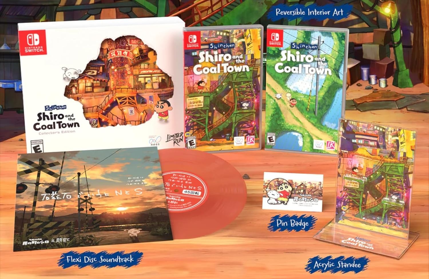 Shin chan: Shiro and the Coal Town Collectors Edition [Nintendo Switch]