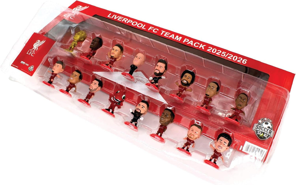 Soccerstarz: Liverpool 16 Figure Team Pack - 2025/2026 Version