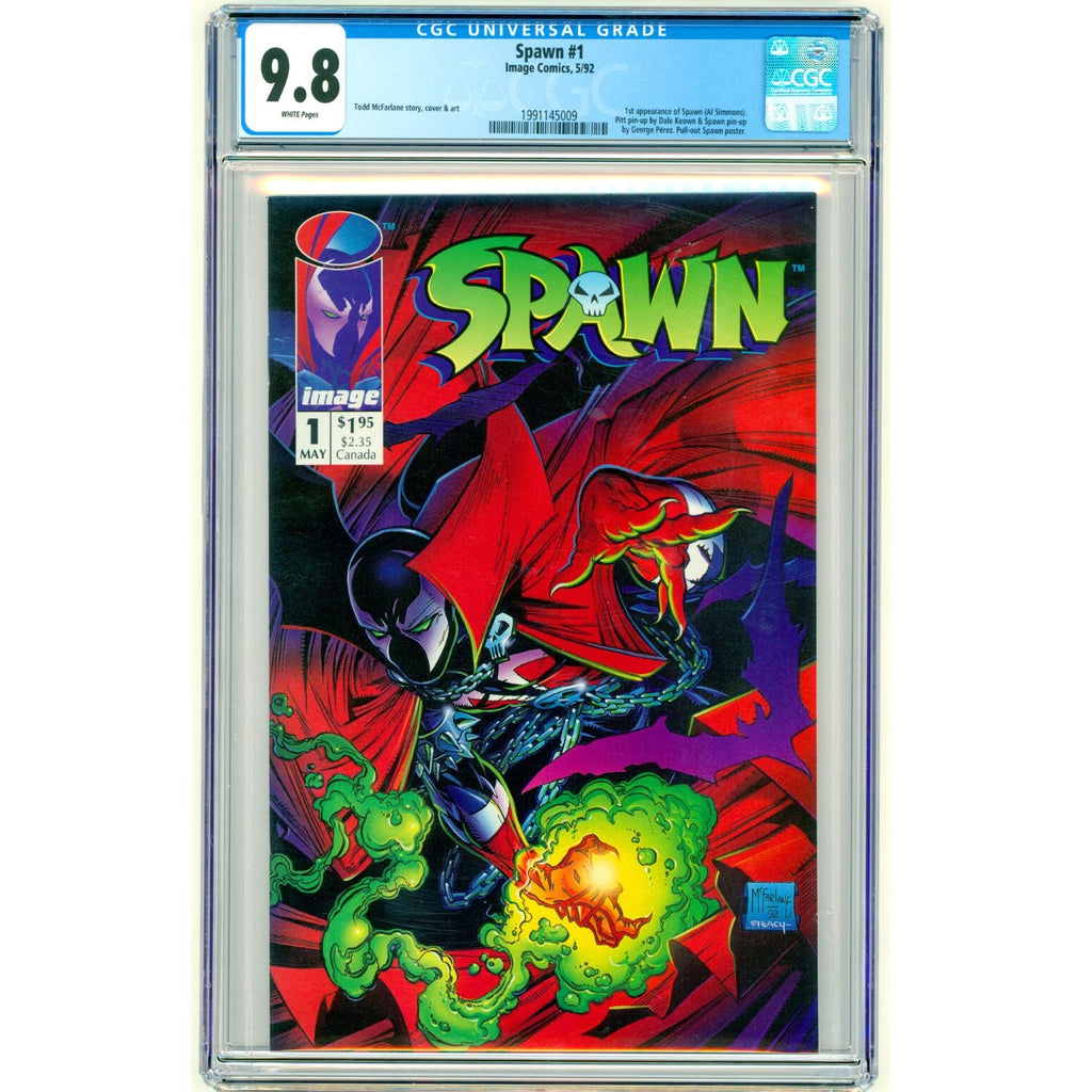 Spawn: #1 [Todd McFarlane CGC 9.8] 1992