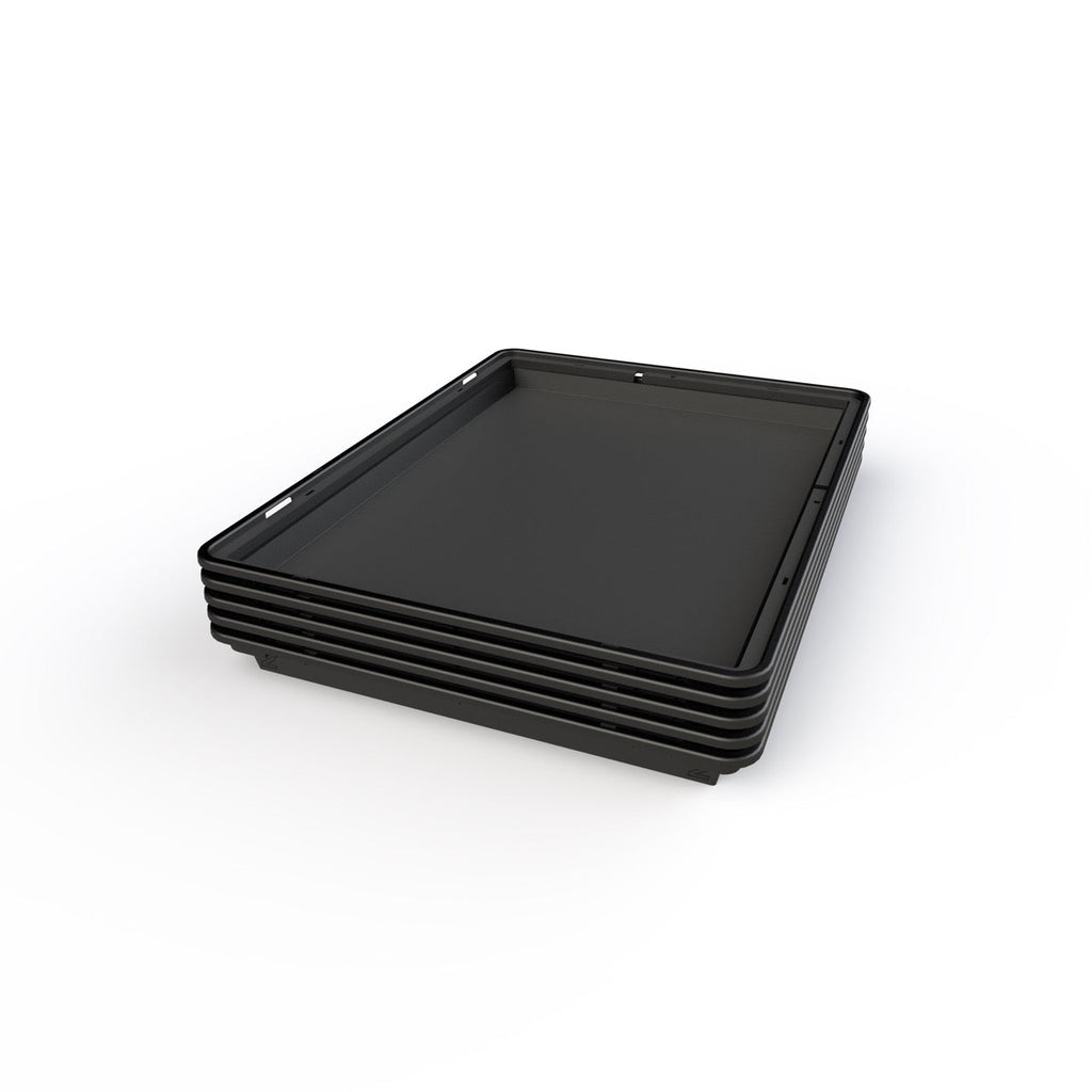 Scratch Resistance Display Cases Vertical & Horizontal With Risers