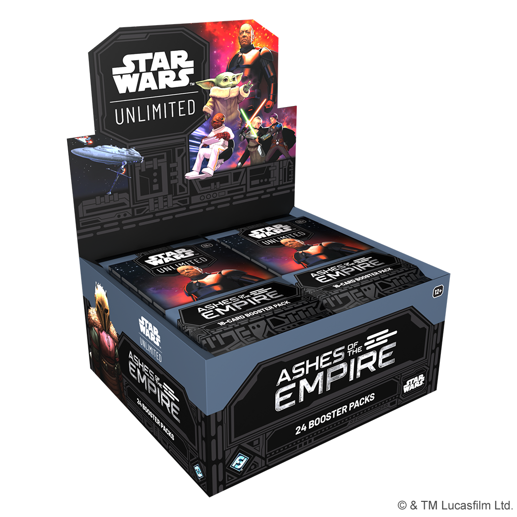Star Wars: Unlimited - Ashes of the Empire - Display Case (6x Booster Boxes)