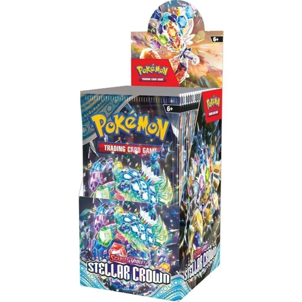Pokemon Stellar Crown Half Booster Box