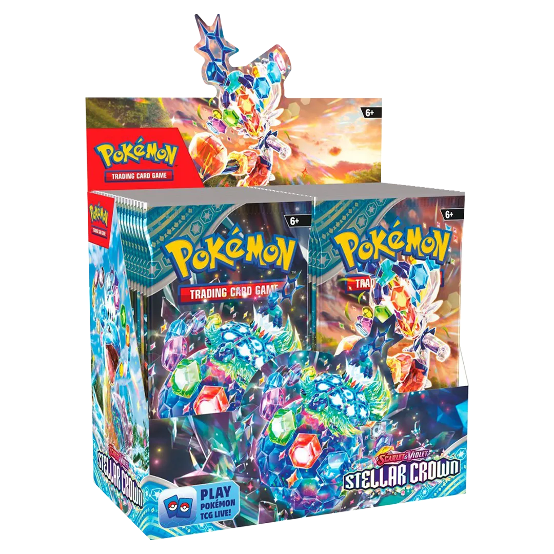 Scarlet & Violet: Stellar Crown - Booster Box Display