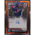 2024 Topps Bowman Chrome Baseball - Carlos Batista CPA-CB - 1st Bowman Orange Shimmer Auto /25