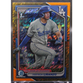 2024 Topps Bowman Chrome Baseball - Thayron Liranzo BCP-182 - 1st Bowman Gold Shimmer /50