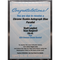 2024 Topps Bowman Chrome Baseball - Wyatt Langford CRA-WL - Blue Rookie Auto