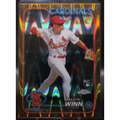 2024 Topps Chrome Baseball - Masyn Winn 189 - Gold Wave /50