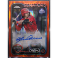 2024 Pro Debut Chrome - Dylan Crews PDC-128 - Orange Wave Auto /25