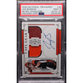 2020 Panini National Treasures - Joe Burrow RSC-JB - NFL Gear Signature /99 - PSA 9 / 10