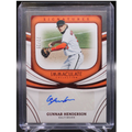 2022 Panini Immaculate - Gunnar Henderson IS-GH - Red Auto /25