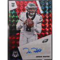 2020 Panini Mosaic Football - Jalen Hurts RA22 - Red Choice Auto