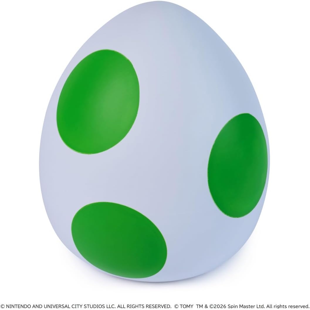 Super Mario Galaxy Movie: Interactive Hatchin Yoshi Figure